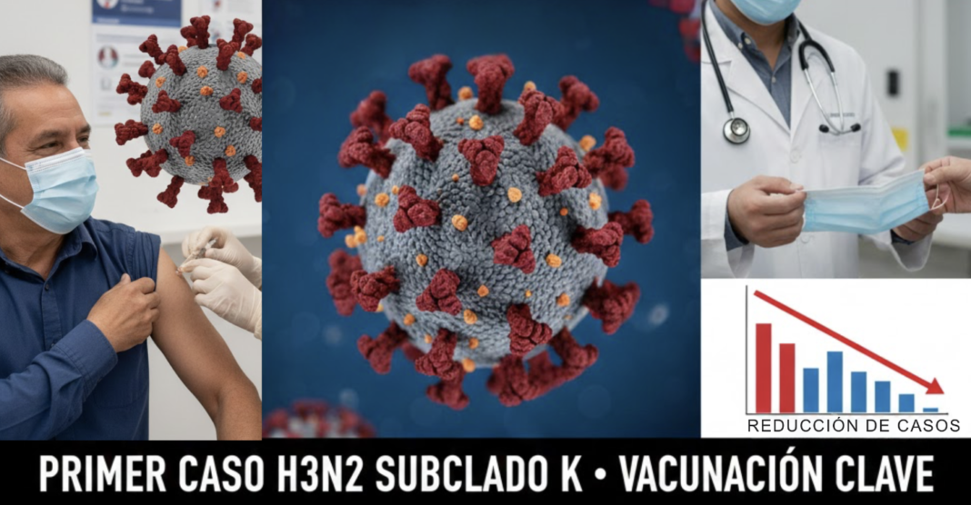 Secretaría de Salud llama a la calma y refuerza la vacunación ante la temporada invernal.