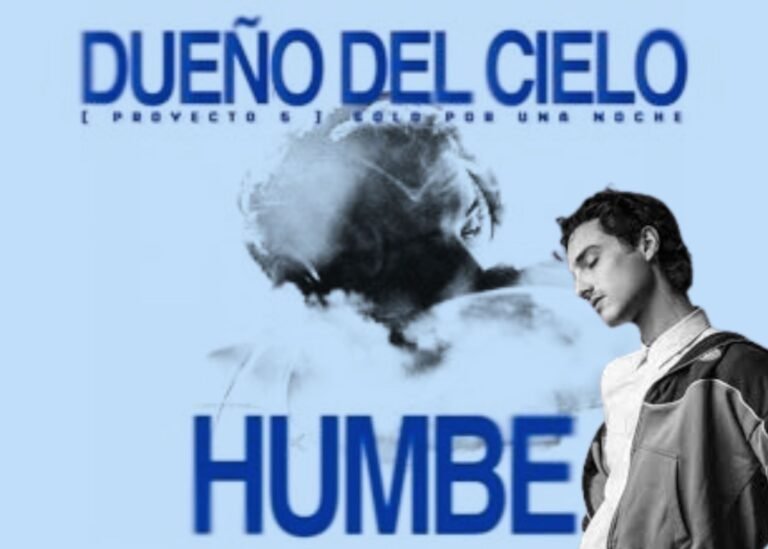 ¡CONFIRMADO! Humbe Pachuca 2026 llegará al Auditorio Explanada con su ‘Dueño del Cielo Tour’