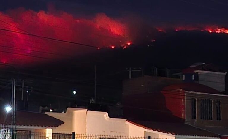 Incendios en Pachuca: 125 siniestros han sido provocados en 2026